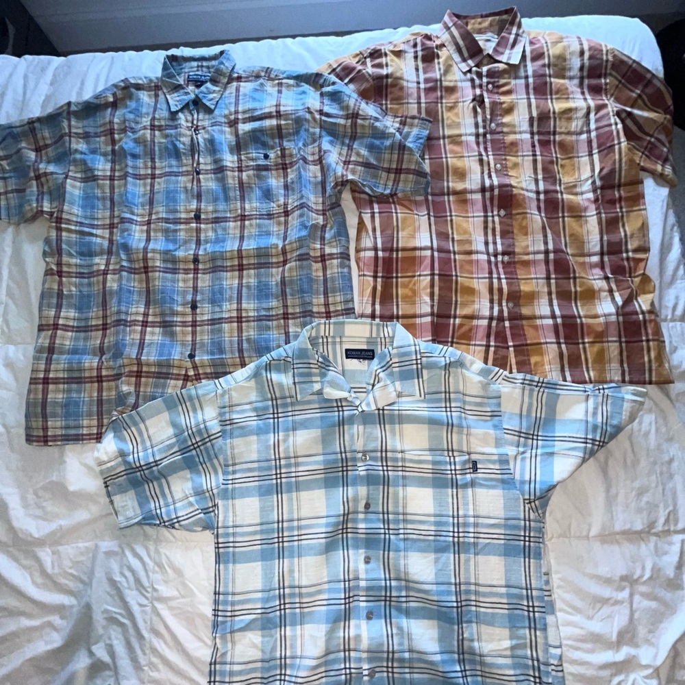 Men’s Koman Jeans & Beyond the Limit Plaid Shirts